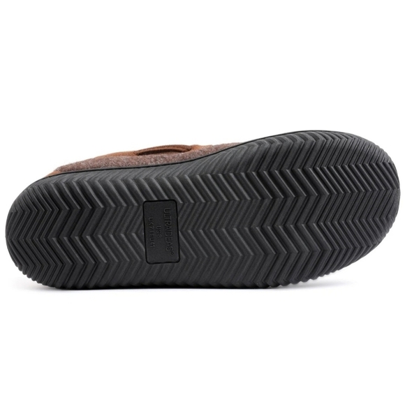 New! Men's memory foam moccasin slippers/ house shoes warm winter comfortable - Picture 4 of 5